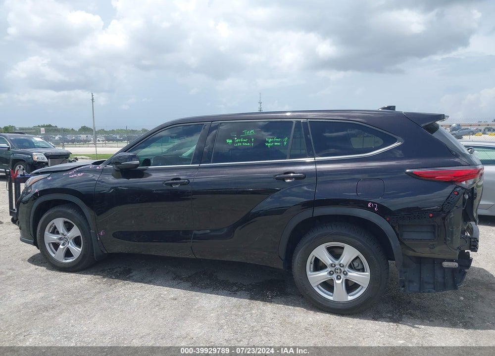 2021 TOYOTA HIGHLANDER L VIN: 5TDCZRAH9MS056341