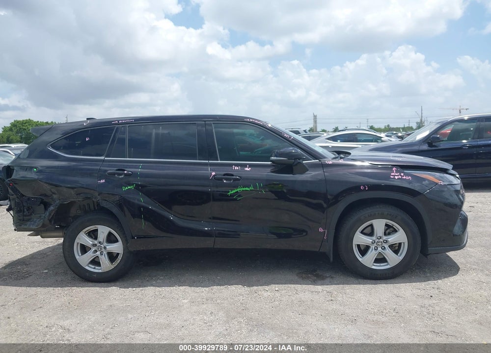 2021 TOYOTA HIGHLANDER L VIN: 5TDCZRAH9MS056341