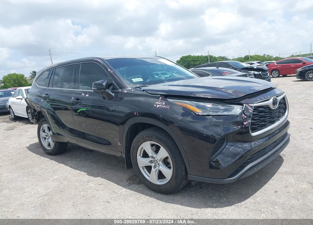 2021 TOYOTA HIGHLANDER L VIN: 5TDCZRAH9MS056341