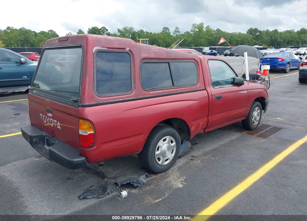 1996 TOYOTA TACOMA VIN: 4TANL42N3TZ129178