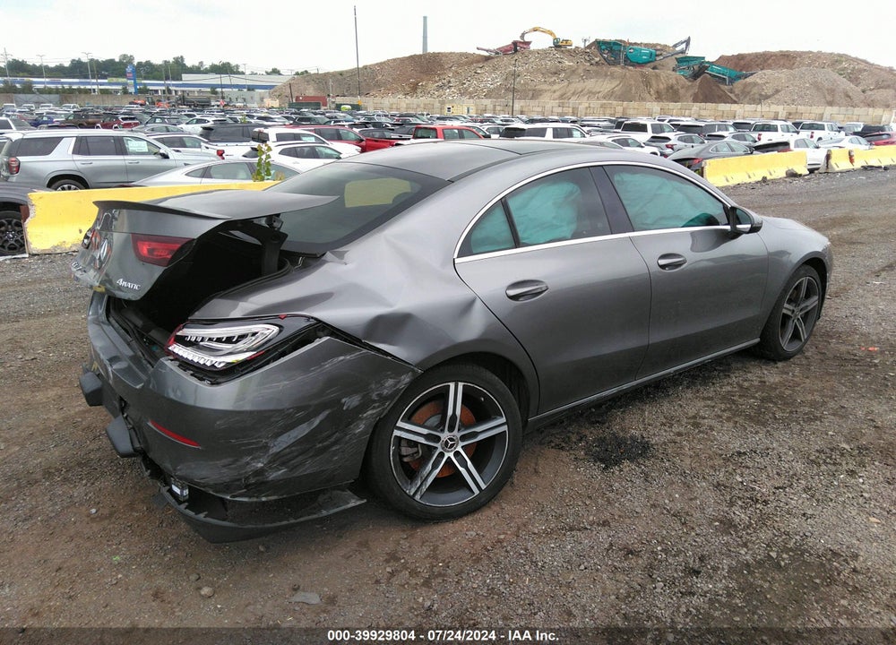2020 MERCEDES-BENZ CLA 250 4MATIC VIN: WDD5J4HB0LN031486