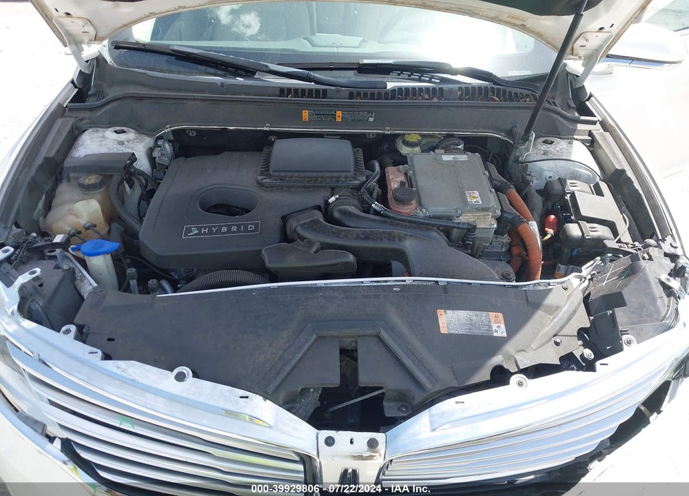 2016 LINCOLN MKZ HYBRID VIN: 3LN6L2LU8GR608043