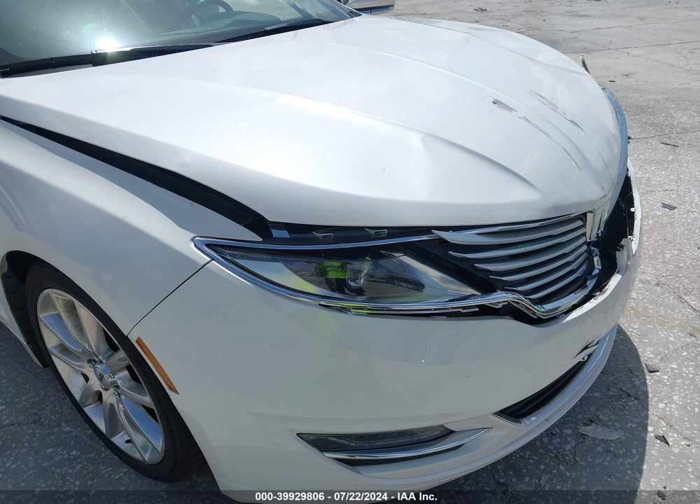 2016 LINCOLN MKZ HYBRID VIN: 3LN6L2LU8GR608043