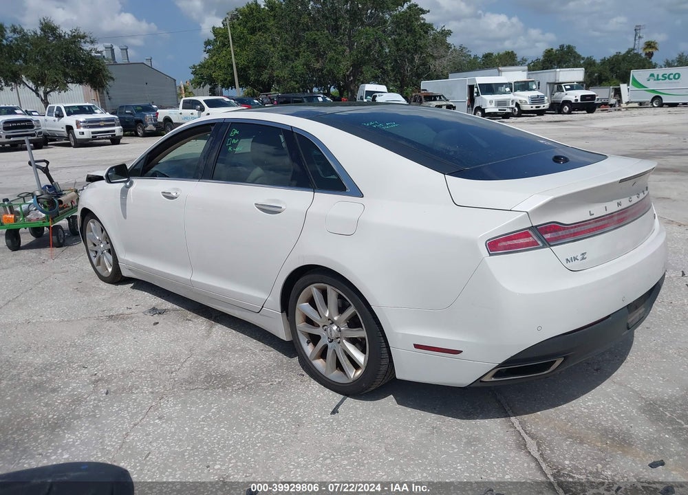 2016 LINCOLN MKZ HYBRID VIN: 3LN6L2LU8GR608043