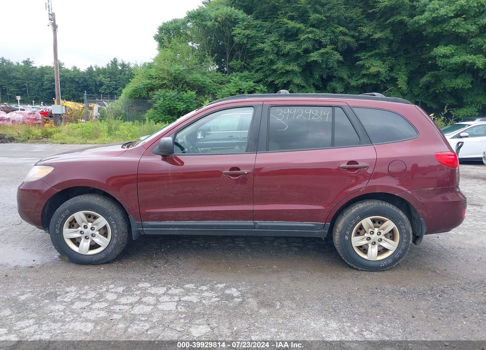 2009 HYUNDAI SANTA FE GLS VIN: 5NMSG73D49H252956
