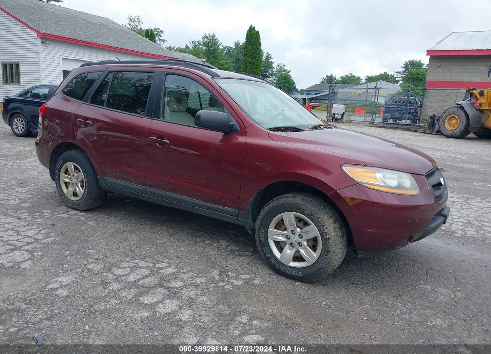 2009 HYUNDAI SANTA FE GLS VIN: 5NMSG73D49H252956