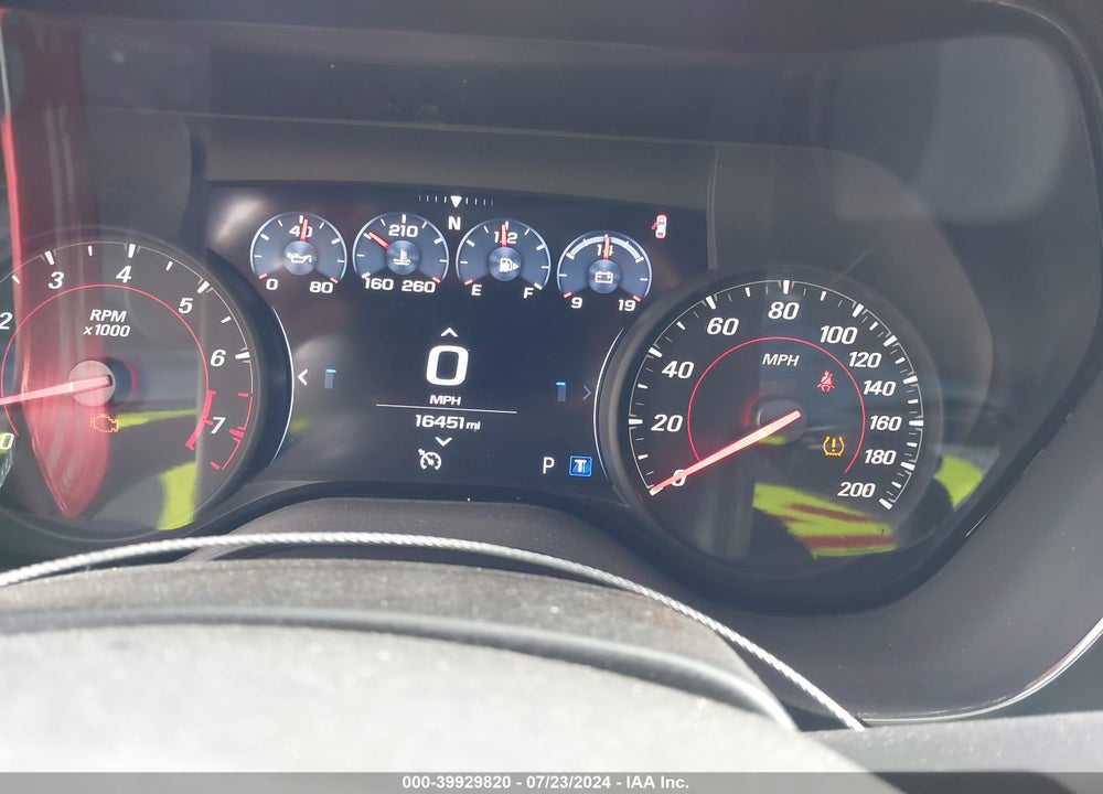 2023 CHEVROLET CAMARO RWD 1SS VIN: 1G1FF1R71P0104689