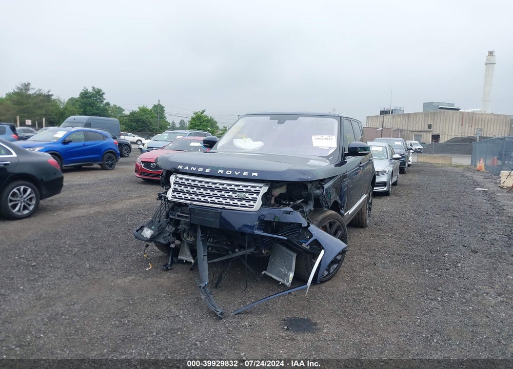 2015 LAND ROVER RANGE ROVER 5.0L V8 SUPERCHARGED VIN: SALGS2TF8FA238761
