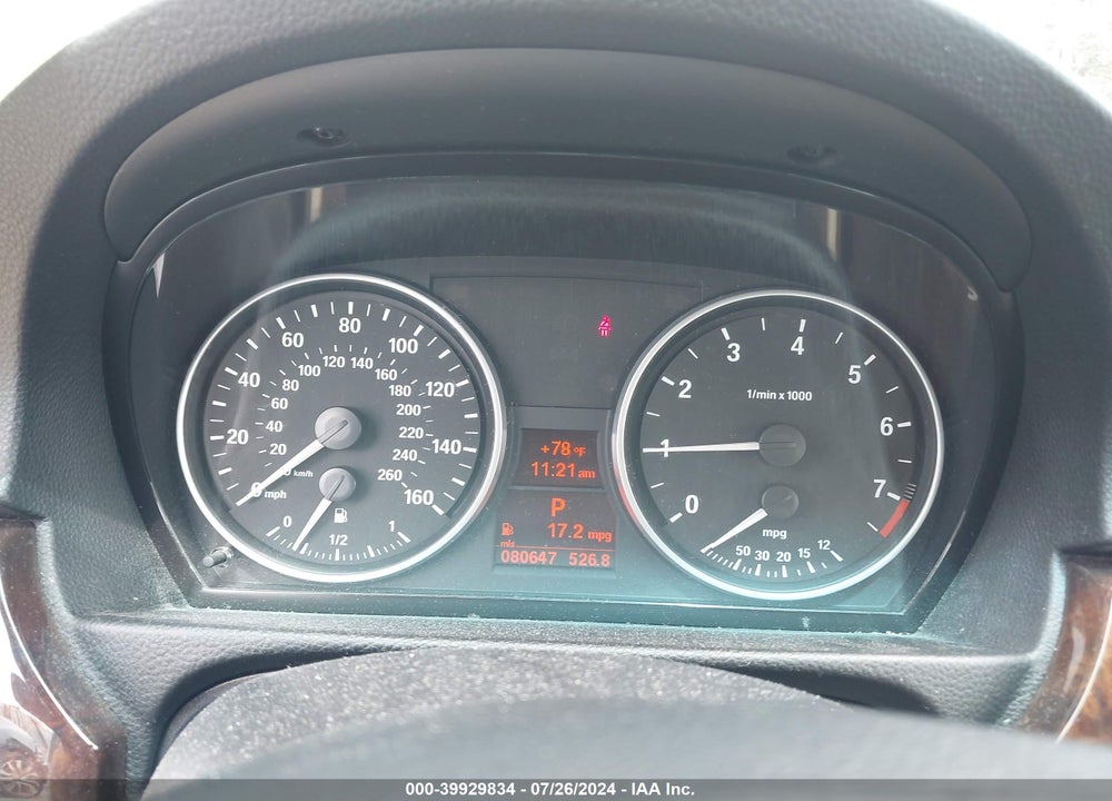2007 BMW 328I VIN: WBAVA33597P140946