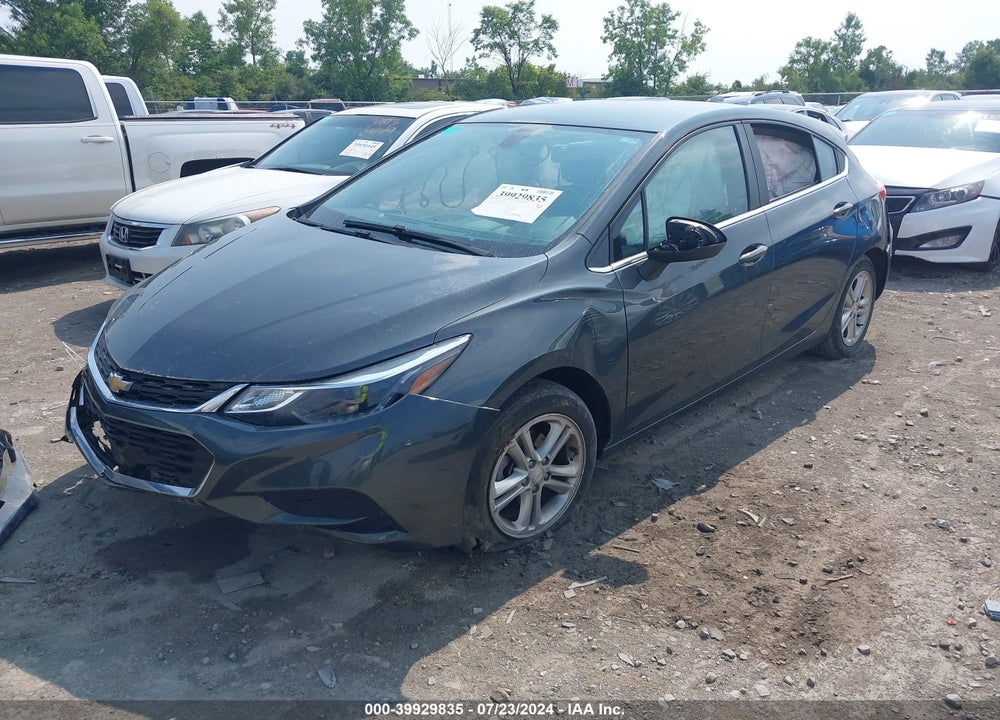 2017 CHEVROLET CRUZE LT AUTO VIN: 3G1BE6SM6HS574404