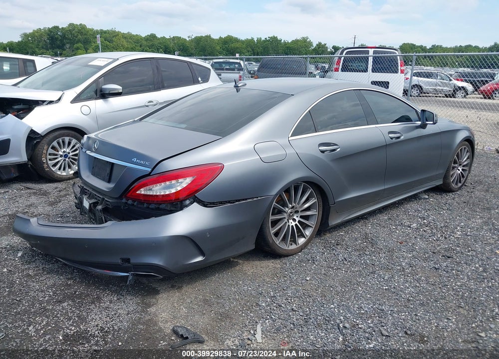2018 MERCEDES-BENZ CLS 550 4MATIC VIN: WDDLJ9BB1JA205339