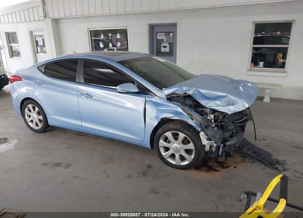 2012 HYUNDAI ELANTRA LIMITED (ULSAN PLANT) VIN: KMHDH4AE4CU325707