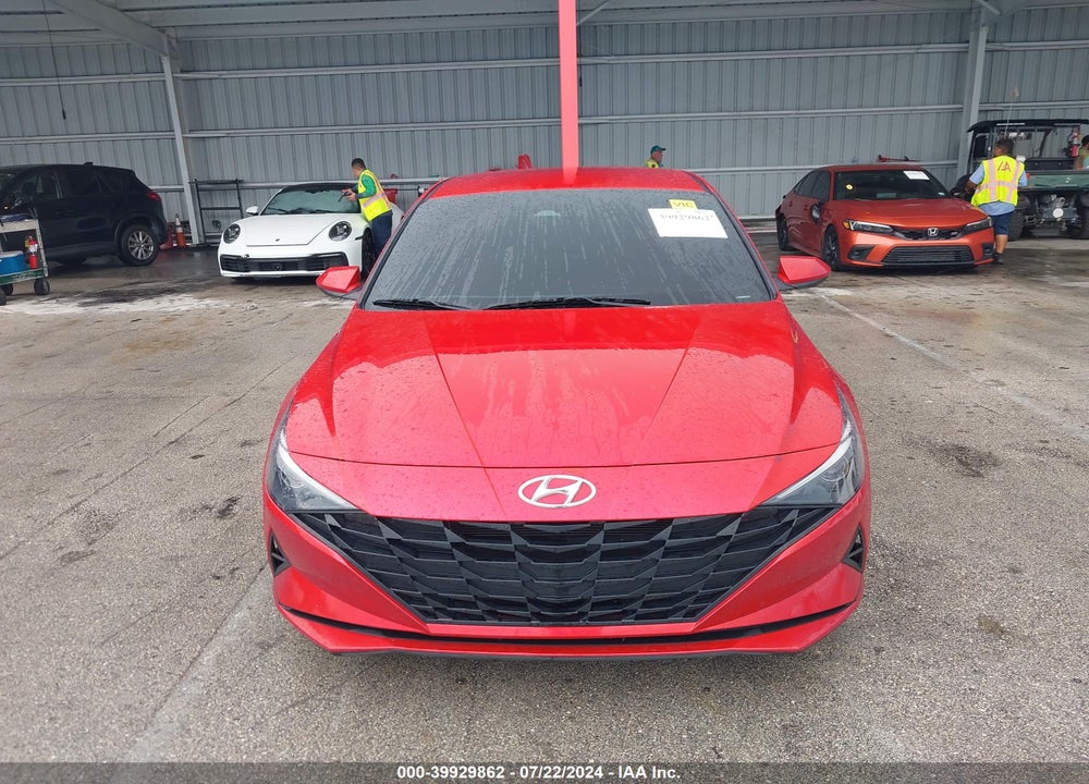 2021 HYUNDAI ELANTRA SEL VIN: 5NPLM4AG1MH037099