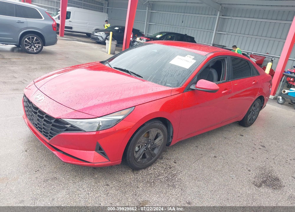 2021 HYUNDAI ELANTRA SEL VIN: 5NPLM4AG1MH037099