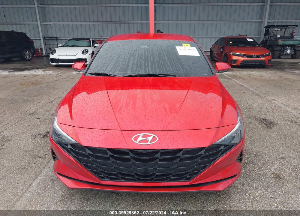 2021 HYUNDAI ELANTRA SEL VIN: 5NPLM4AG1MH037099