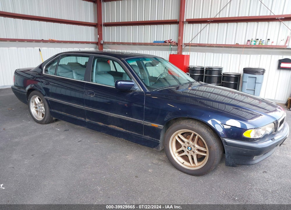 2001 BMW 740IL VIN: WBAGH83481DP22960