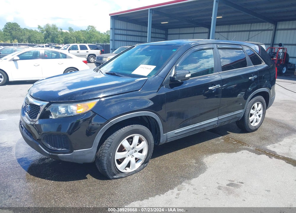 2012 KIA SORENTO LX VIN: 5XYKT3A17CG285755
