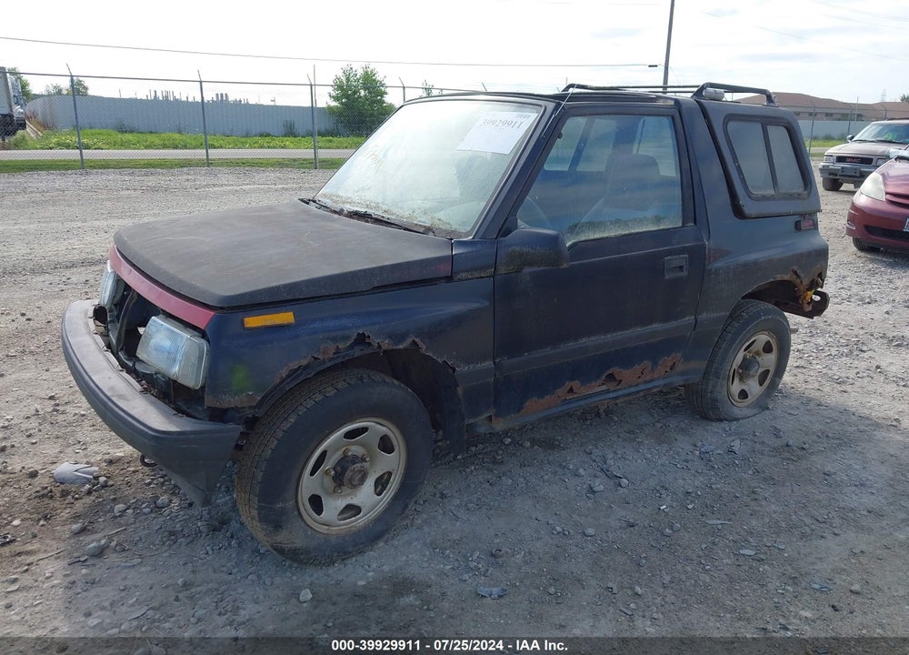 1996 GEO TRACKER VIN: 2CNBJ1866T6941206