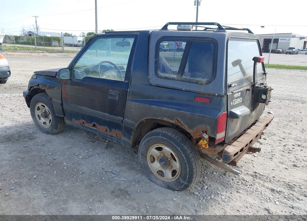 1996 GEO TRACKER VIN: 2CNBJ1866T6941206