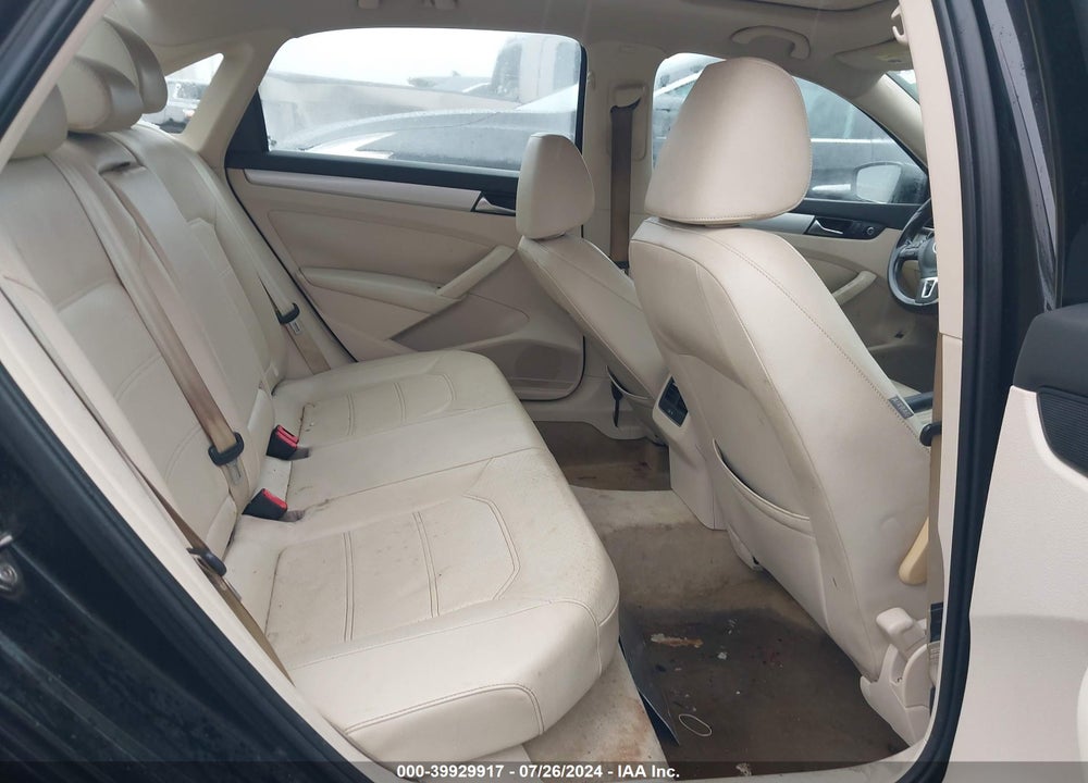2013 VOLKSWAGEN PASSAT 2.0L TDI SE VIN: 1VWBN7A32DC044854