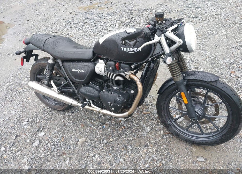 2017 TRIUMPH MOTORCYCLE STREET TWIN VIN: SMTD31GN8HT784102