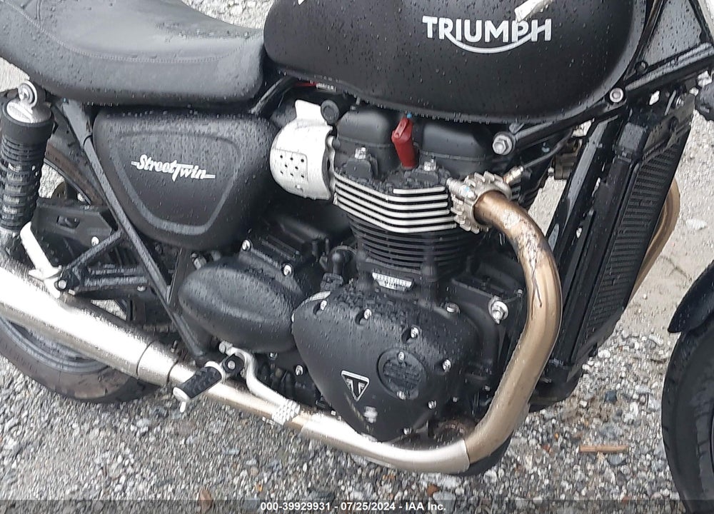 2017 TRIUMPH MOTORCYCLE STREET TWIN VIN: SMTD31GN8HT784102