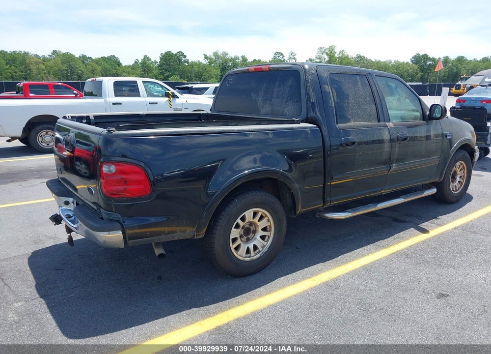 2002 FORD F-150 LARIAT/XLT VIN: 1FTRW07612KC98419
