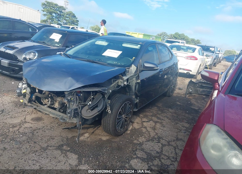 2015 TOYOTA COROLLA S PLUS VIN: 2T1BURHE0FC424052