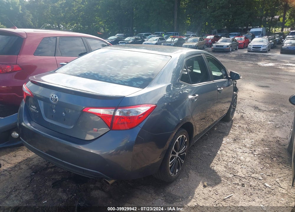 2015 TOYOTA COROLLA S PLUS VIN: 2T1BURHE0FC424052