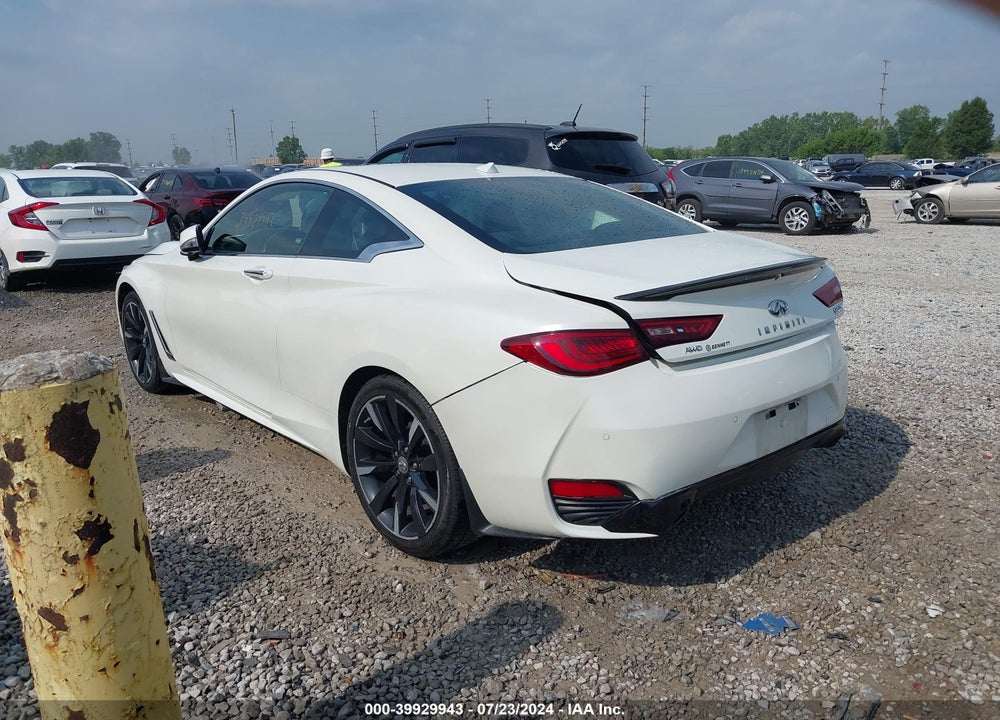 2019 INFINITI Q60 3.0T LUXE VIN: JN1EV7EL9KM291096