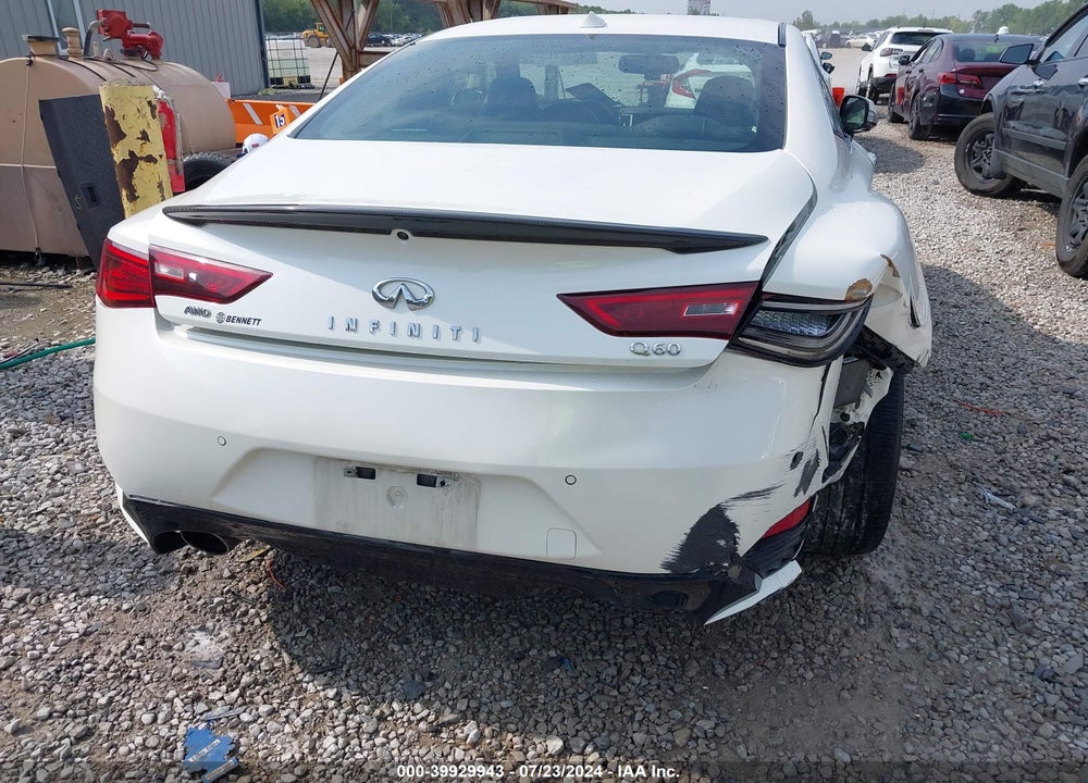 2019 INFINITI Q60 3.0T LUXE VIN: JN1EV7EL9KM291096