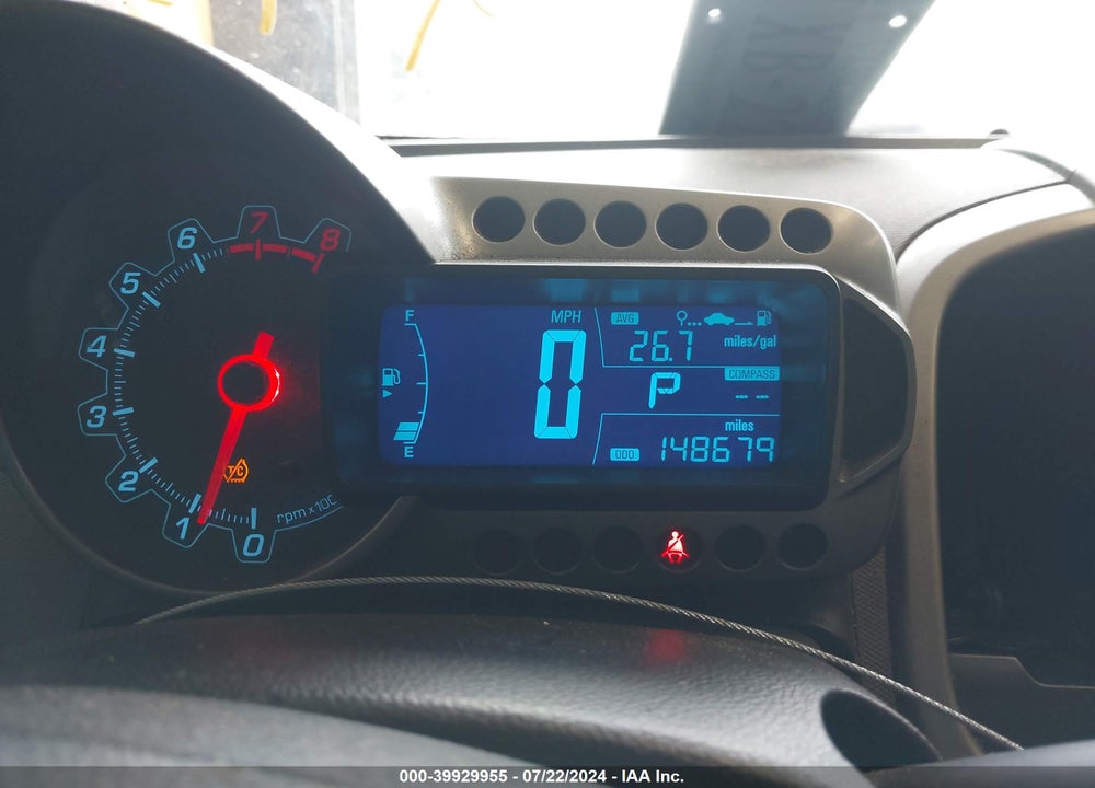 2015 CHEVROLET SONIC LT AUTO VIN: 1G1JC5SH9F4181086