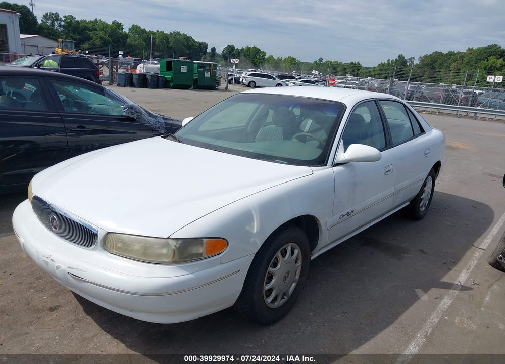 2000 BUICK CENTURY CUSTOM VIN: 2G4WS52J1Y1336341