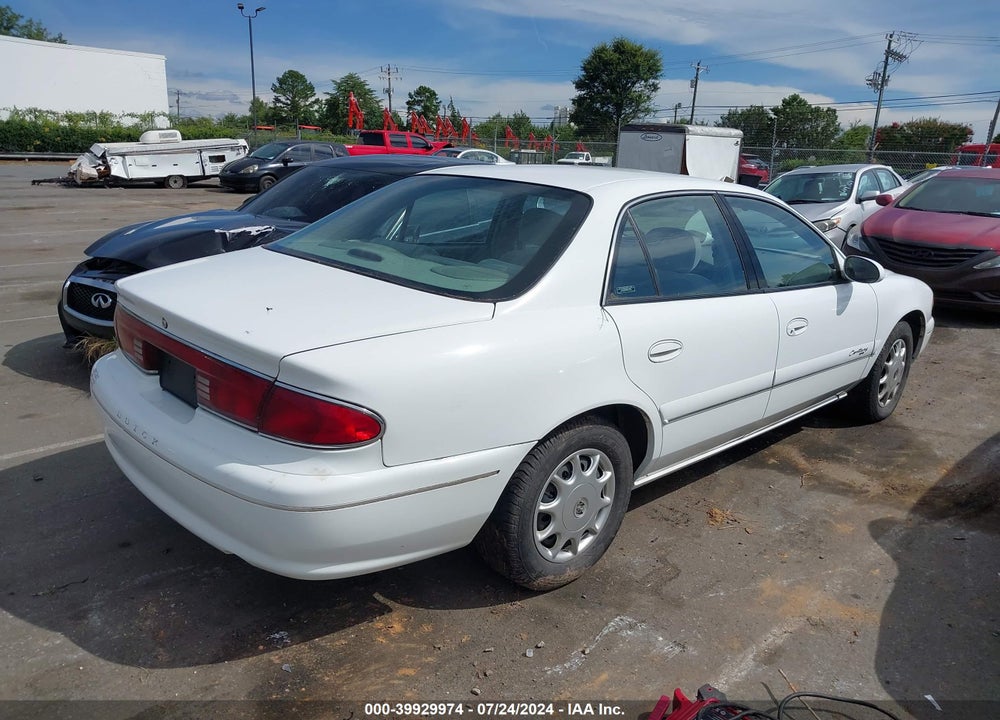 2000 BUICK CENTURY CUSTOM VIN: 2G4WS52J1Y1336341
