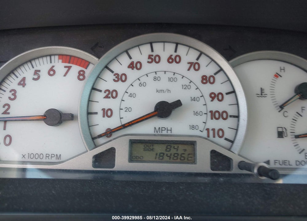 2006 TOYOTA COROLLA S VIN: 2T1BR32E96C705161