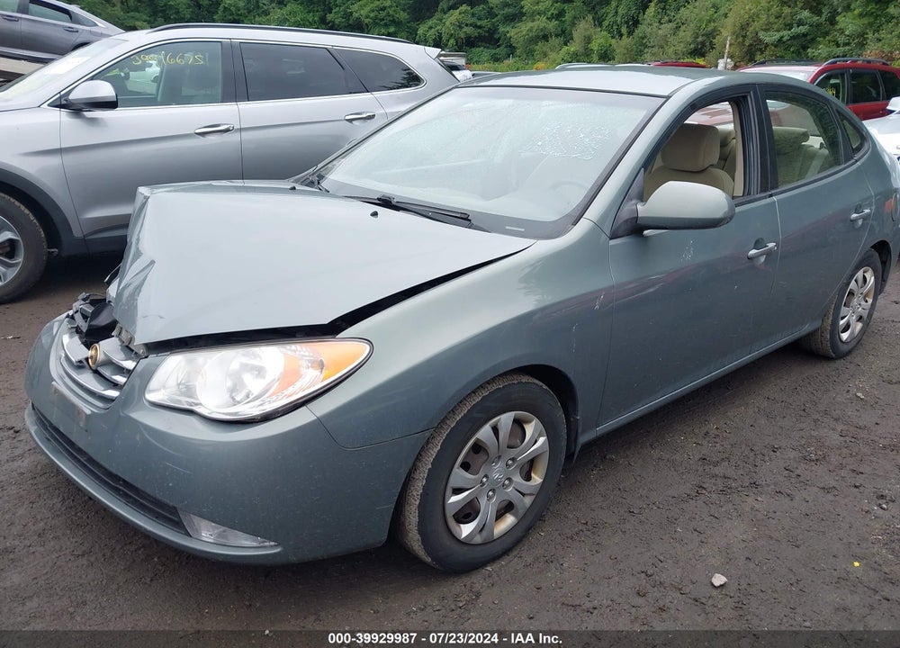 2010 HYUNDAI ELANTRA GLS VIN: KMHDU4AD0AU050076
