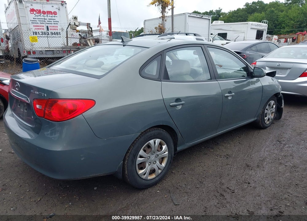2010 HYUNDAI ELANTRA GLS VIN: KMHDU4AD0AU050076
