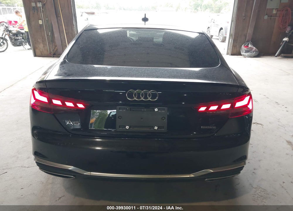 2021 AUDI A5 SPORTBACK PREMIUM 45 TFSI QUATTRO S TRONIC VIN: WAUDACF56MA017210
