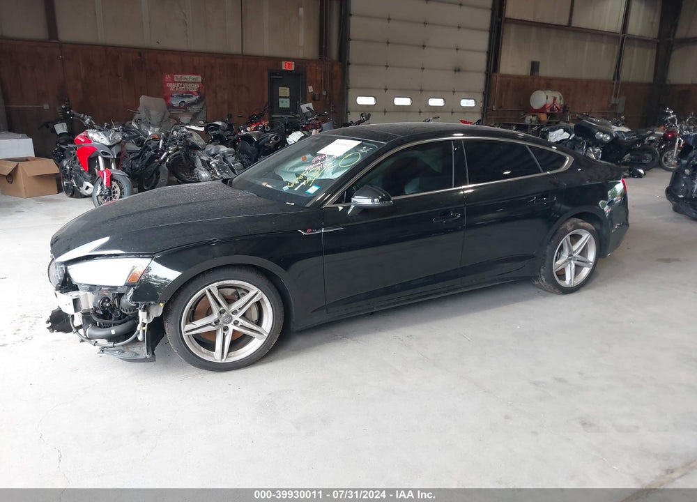 2021 AUDI A5 SPORTBACK PREMIUM 45 TFSI QUATTRO S TRONIC VIN: WAUDACF56MA017210