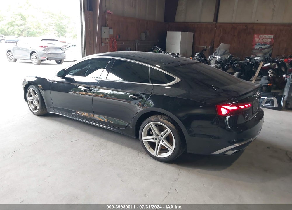 2021 AUDI A5 SPORTBACK PREMIUM 45 TFSI QUATTRO S TRONIC VIN: WAUDACF56MA017210