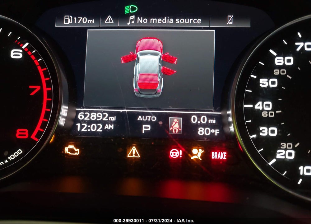 2021 AUDI A5 SPORTBACK PREMIUM 45 TFSI QUATTRO S TRONIC VIN: WAUDACF56MA017210