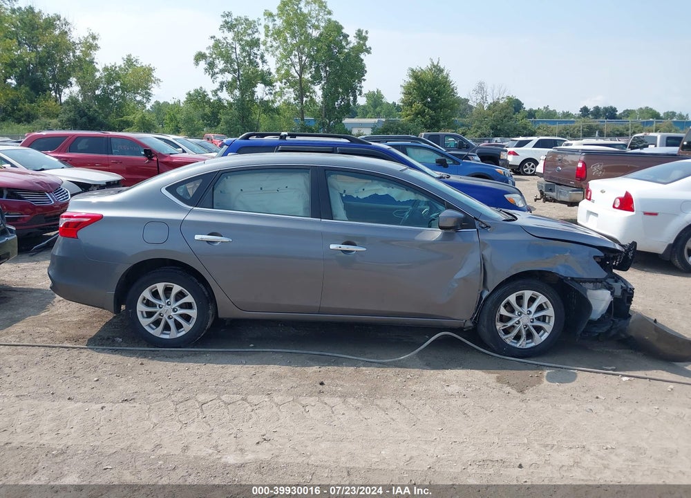 2019 NISSAN SENTRA SV VIN: 3N1AB7AP0KL612064