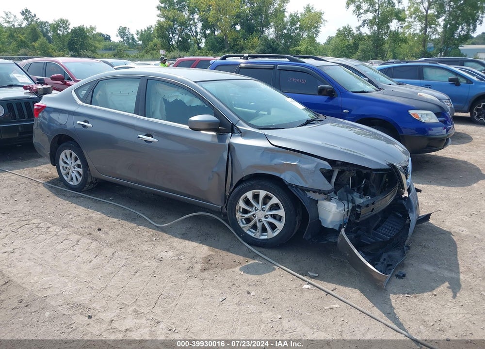 2019 NISSAN SENTRA SV VIN: 3N1AB7AP0KL612064