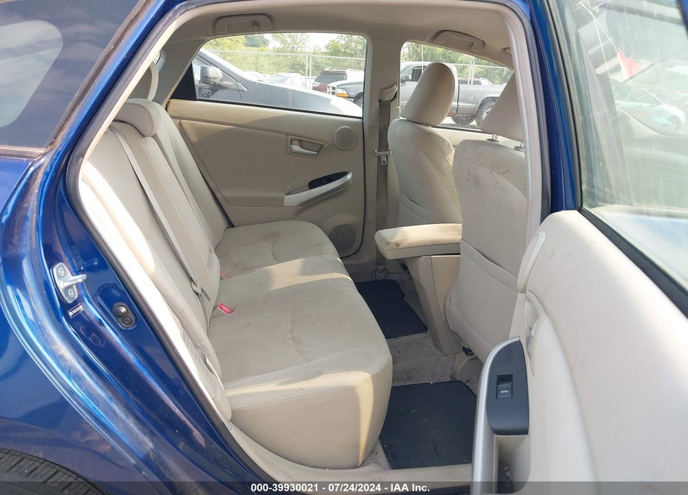 2011 TOYOTA PRIUS THREE VIN: JTDKN3DU5B1424036