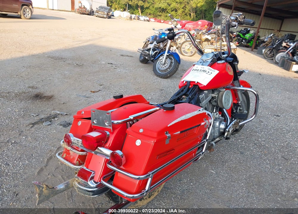 2000 HARLEY-DAVIDSON FLHP VIN: 1HD1FJV16YY638646