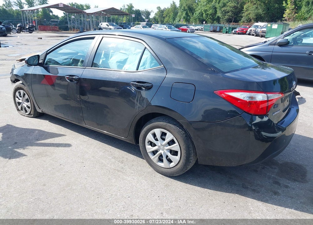 2015 TOYOTA COROLLA L VIN: 2T1BURHE8FC381144