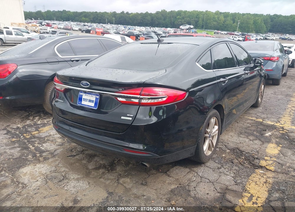 2018 FORD FUSION SE VIN: 3FA6P0HD9JR189087