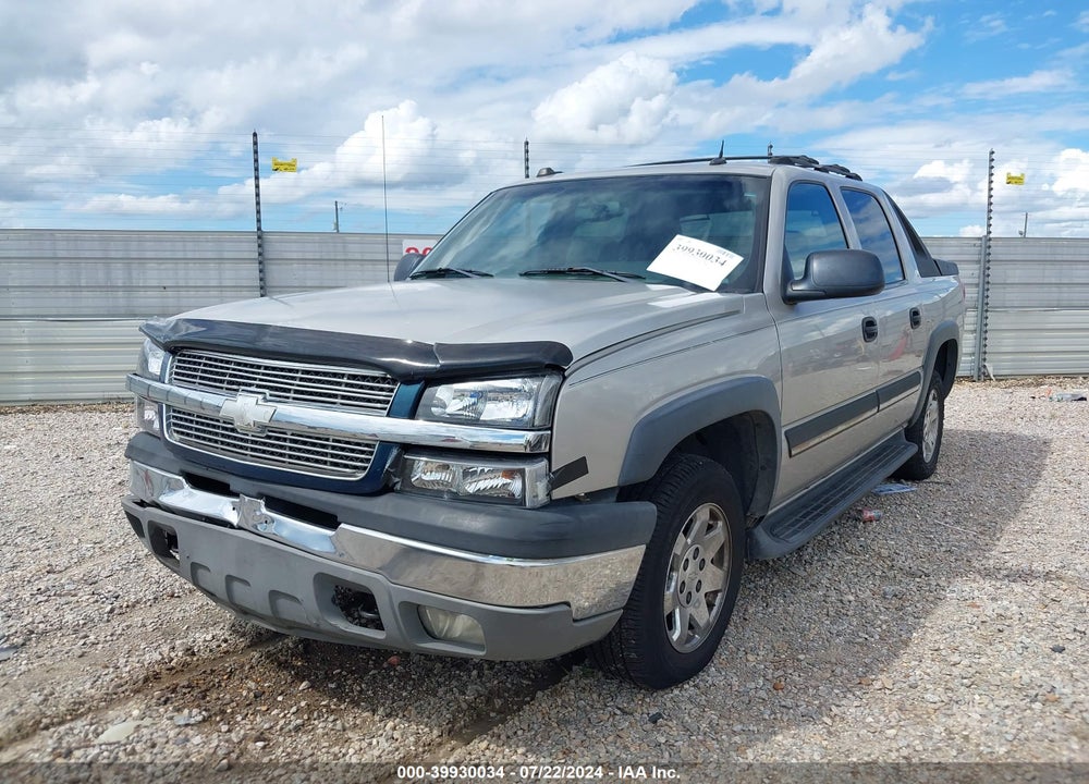 2004 CHEVROLET AVALANCHE 1500 VIN: 3GNEK12T64G205327