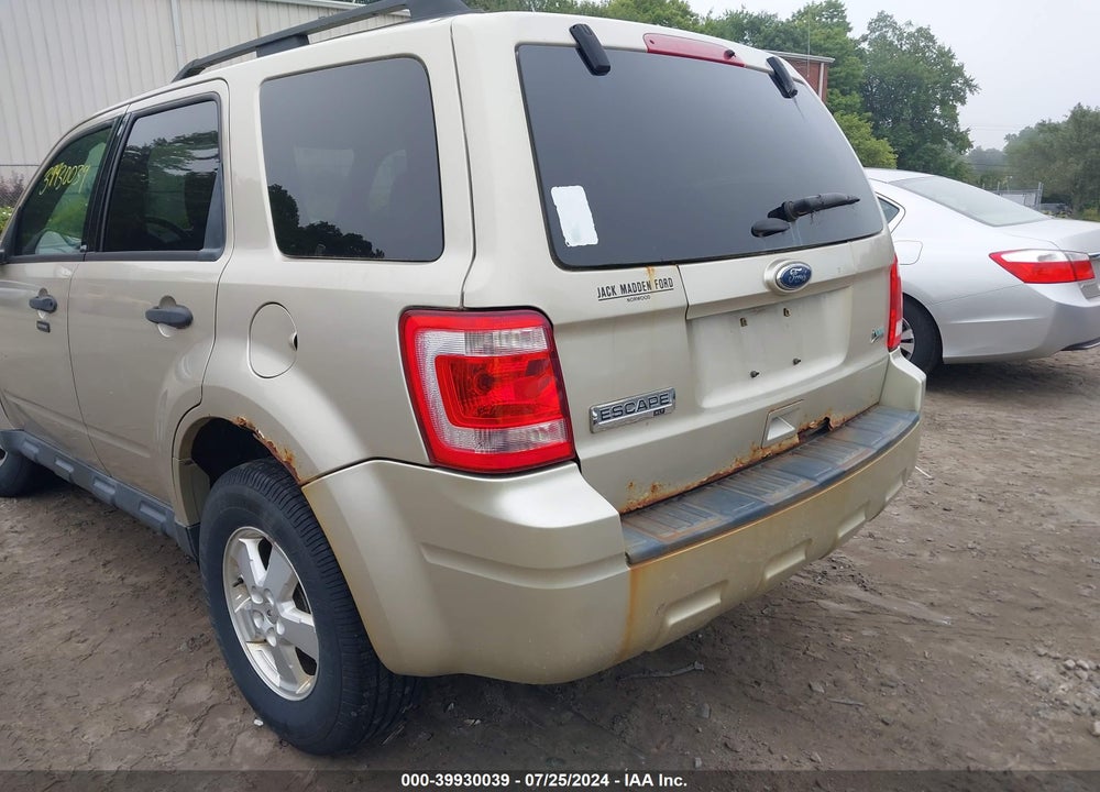 2012 FORD ESCAPE XLT VIN: 1FMCU9DG1CKB56632