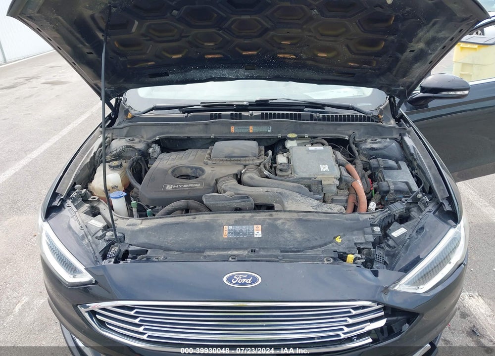 2017 FORD FUSION HYBRID TITANIUM VIN: 3FA6P0RU9HR278490